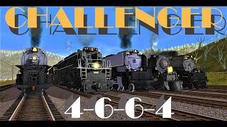 [Trainz Race] Union Pacific Challenger Vs. C&O H-8 "Allegheny", N&W Class A, Challenger Class CSA