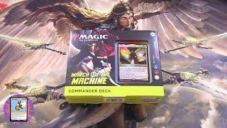 March of the Machine Commander Deck: Divine Convocation Unboxed