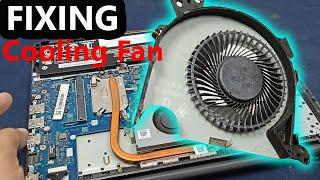 How to repair laptop cooling fan || laptop cooling cleaning