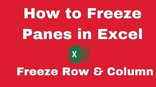 How to freeze row and column in MS Excel | Excel Tutorial in Hindi