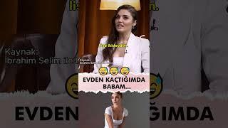 Hande Erçel "Evden Kaçtığımda Babam..." #komik #handeerçel