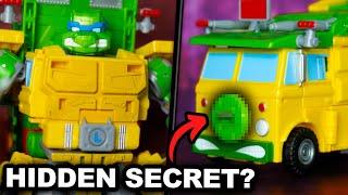 This TRANSFORMER Comes With a HIDDEN SECRET! - Teenage Mutant Ninja Turtles x Transformers Collab