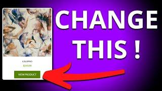Change Woocommerce Product Button Text in Minutes | Wordpress | PHP Code Snippet