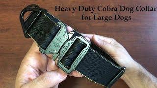 Tactical Dog Collar with Cobra Buckle from Miles Tactical