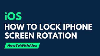 How to Lock the Screen Rotation on Your iPhone so It Stays in Portrait Orientation