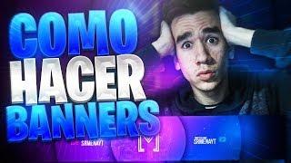 como hacer EL MEJOR BANNER 2D facil y rapido! | Tutorial Photoshop | @SrMenaYT