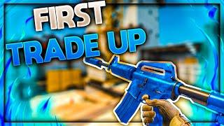 FIRST COUNTER STRIKE 2 TRADE UP!!! BLUE PHOSPHOR, PRINTING MONEY???