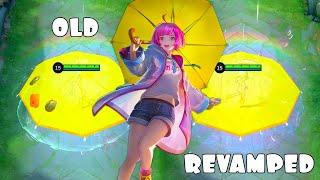 Kagura Rainy Walk Revamped VS OLD Skill Effects MLBB