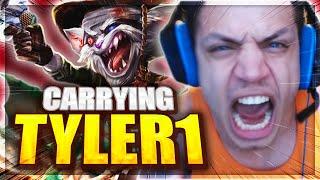 When The Rank 1 Kled Gets Tyler1 On His Team...