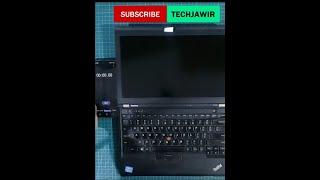 Windows 10 Startup Time pada ThinkPad X230, SSD mSATA 512GB SanDisk X300 #short #shorts