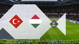 Turkey vs Hungary | Rams Park | 2024-25 UEFA Nations League | PES 2021