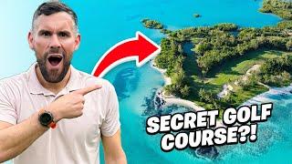 This Golf Course is on its Own Private ISLAND in Mauritius!!