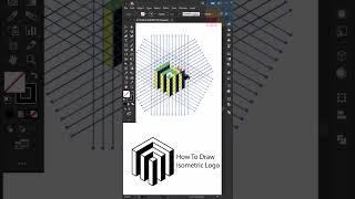 How To Draw Isometric logo in adobe illustrator