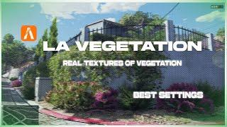 LA Vegetation In FIVEM | Real Textures Of Vegetation