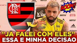 EXPLODIU! NINGUÉM ESPERAVA! GABIGOL COMUNICA SUA DECISÃO AO MENGÃO! ÚLTIMAS NOTÍCIAS DO FLAMENGO