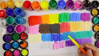 Learn Colors with Painting Watercolor for Toddlers & Kids! 21 Different Colors | Fun Activities