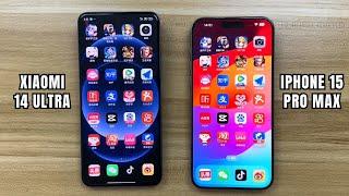 Xiaomi 14 Ultra vs iPhone 15 Pro Max | SPEED COMPARISON