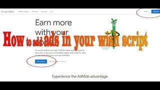 How  to add  ads  in  your wish script