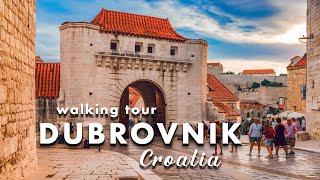 Dubrovnik 2024 [4K]  Croatia 2024  DUBROVNIK OLD TOWN  WALKING TOUR 4K