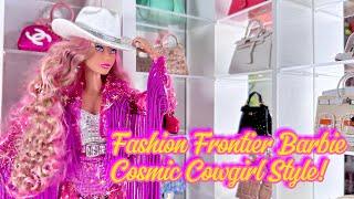 Unboxing the Futuristic Fashion Frontier Barbie! Out of This World Cowgirl Style!