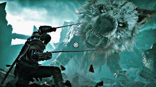 Kratos & Atreus Revive Fenrir In Giant Wolf Scene - God of War 5 Ragnarok PS5 (4K 60FPS)