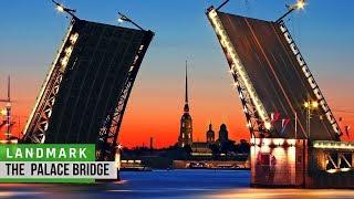 Russia: The Palace Bridge (Dvortsoviy Bridge), St Petersburg