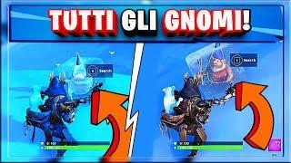 CERCA GNOMI DI GHIACCIO | SFIDE SETTIMANA 6 STAGIONE 7 FORTNITE | SEARCH CHILLY GNOMES FORTNITE