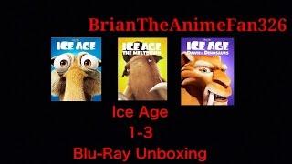 Ice Age 1-3 (Family Icons Edition) Blu-Ray Unboxing