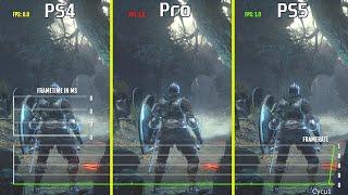 Dark Souls 3 PS4 vs PS4 Pro vs PS5 Frame Rate Test