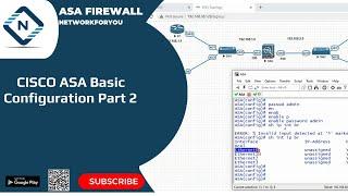 5.CISCO ASA Basic Configuration Part 2  | Networkforyou