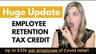 Employee Retention Tax Credit March 2021 Update [with calculator!] | ERC / ERTC Credit