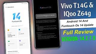 Vivo T14g & IQoo Z64g Android 14 Update Problems | Vivo T14g & IQoo Z64g Android 14 Update Review