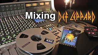 Mixing Def Leppard's "Photograph" on an Analog SSL Console -  GoPro POV