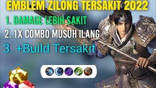 ITEM Hero Zilong Paling Sakit 2022|| Best Build Zilong 2022 #mobilelegends #mlbb