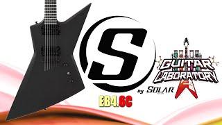 [Eng Sub] S by Solar EB4.6C electric guitar - an affordable Explorer by Ola Englund