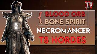 Blood Orb - Bone Spirit Necromancer - T8 Hordes 850 Aether | Diablo 4 Season 5