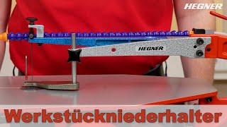 Werkstückniederhalter für Multicut 1 / 2S / SE / Quick | Hegner TV | Folge 17