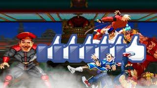 Face Bison vs Everyone! Street Fighter