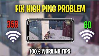 HOW TO FIX PING PROBLEM IN BGMI & PUBG MOBILE | FIX HIGH PING PROBLEM EXPLAIN MALAYALAM