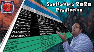 Predicción Yu-Gi-Oh! Banlist Septiembre 2020