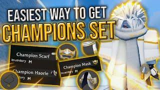 EASIEST WAYS TO GET CHAMPION ACCESSORIES! [Project Slayers]