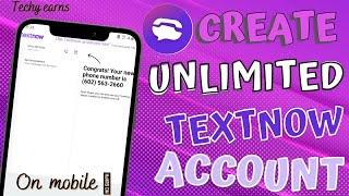 How to create unlimited TEXTNOW accounts  2022