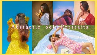 Aesthetic *Pinterest worthy* Self-Portrait ideas | Sayani Paul ||