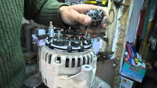 ремонт генератора (Элтра) ваз 2115