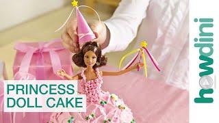 Birthday Cake Ideas: How to make a princess doll birthday cake