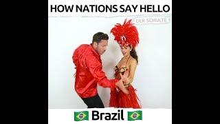 How Nations Say Hello
