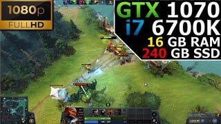 Dota 2 | 1080p | GTX 1070 | i7 6700K | 16GB RAM | 240 GB SSD