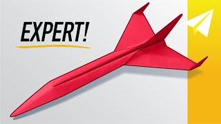 How to Fold the HARDEST Jet Paper Airplane