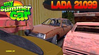 I FOUND A FORGOTTEN AND Abandoned LADA 21099 I My Summer Car