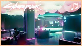 CYBERPUNK 2077 Clouds VIP Bar | Ambient Soundtrack